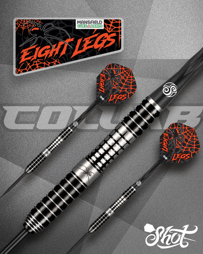 Shot Eight Legs Generation One 23g 90% Tungsten Darts