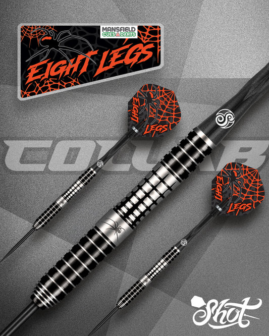 Shot Eight Legs Generation One 23g 90% Tungsten Darts