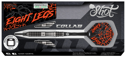 Shot Eight Legs Generation One 23g 90% Tungsten Darts